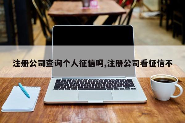 注册公司查询个人征信吗,注册公司看征信不